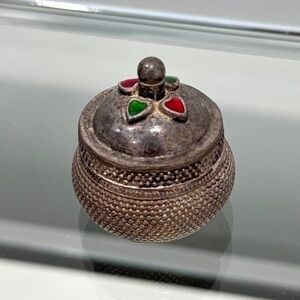 Indian Handmade Hindu Decorated Tinker Box